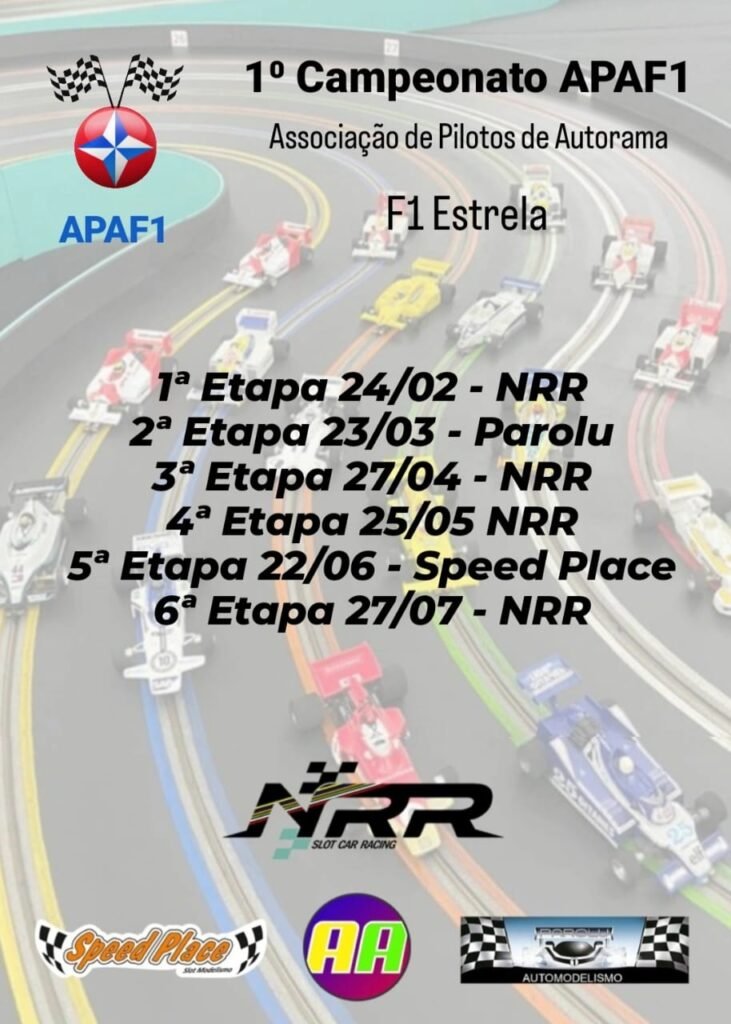 Calendário 1o campeonato