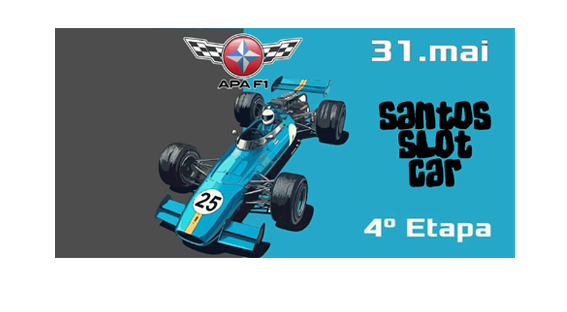 APA F1 Estrela, 4ª Etapa do Campeonato 2025 na Santos Slot Car