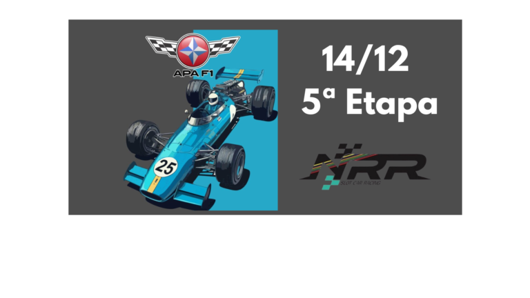 APA F1 Estrela, 5ª Etapa do 2º Campeonato 2024 na NRR